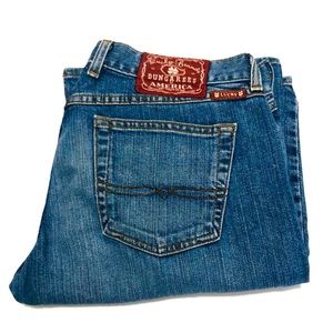 🍀🍀Lucky Brand Dungarees Mid Rise Flares Size 29